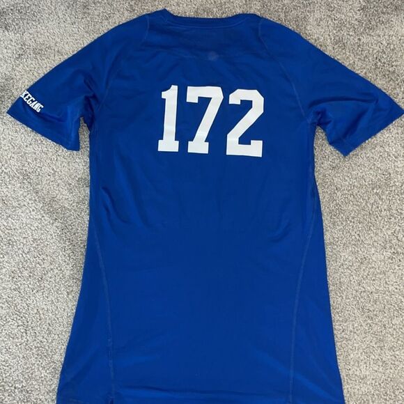 Nike Duke Blue Devils Team SS Compression long work try out field shirt 3XL - Picture 5 of 5